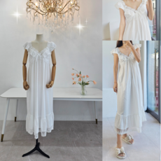 엔젤린 수유원피스 임산부잠옷 원피스파자마