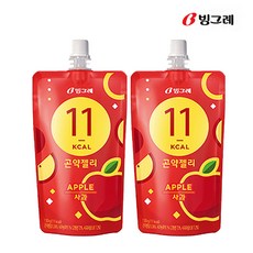 빙그레 곤약젤리 사과, 130g, 30개