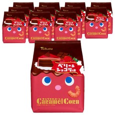 토하토 캐러멜 콘 베리 & 쇼콜라 맛, 62g, 12개