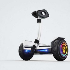 안전 전동휠 호버보드 출퇴근 자동균형 킥보드 미니, 상세페이지 참고, 1개, 스포츠 L8 화이트 (블루투스/8인치)