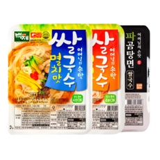 백제 쌀국수 멸치맛10개+김치맛10개+파곰탕면10개, 30개, 92g