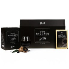 100%국내산 마늘로 만든 흑마늘 농축진액 무색소 무설탕 무방부제, 60개, 80ml