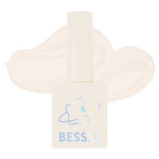 BESSIE Y2K COSMIC 系列 凝膠指甲油, S26 Newtro象牙白, 11ml, 1個