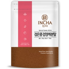 인차 국산 검은콩 검정깨 혼합 가루 분말, 200g, 1개