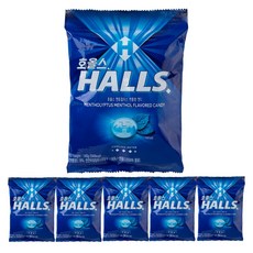 HALLS 涼爽喉糖 薄荷口味, 6袋, 140g