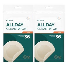 [본사정품] 올데이 클리어 스팟패치, 2개, 36개입
