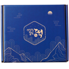 장호덕달인떡 콩쑥개떡 15개입 1박스 개별포장 선물세트, 50g, 15개