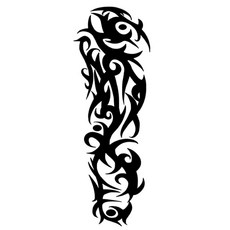 gelluna 男士長袖DIY紋身刺青貼紙, 5個, T-71