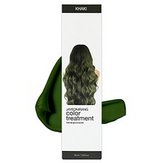 자연이랑 컬러 트리트먼트, 카키, 3개