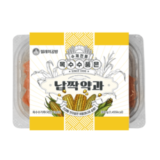 밀레의공방 수제 옥수수 품은 납짝약과 옛날과자, 1개, 300g