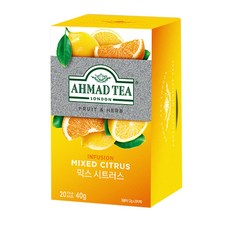 艾哈邁德混合柑橘茶其他茶/進口茶包, 2g, 20包, 1盒