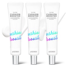 여우화장대 필터 쿠션 부스터 메이크업베이스 40ml, 3개