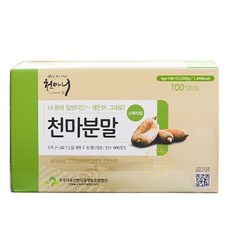 천마니 [천마니공식몰] 무주천마가루 분말스틱 1박스, 500g, 1개
