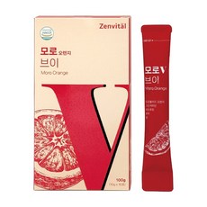 젠바이탈 모로 오렌지 브이라인 모로실 C3G 그린커피빈, 10개, 10g
