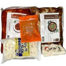 (특가)춘천 달수 한입닭갈비 실속형선물세트(양념/간장닭갈비 2kg+떡 우동 추가소스), 2kg, 1개