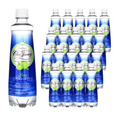 초정탄산수 라임, 500ml, 20개