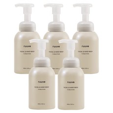 孩童用臉部雙手潔淨慕斯, 5瓶, 400ml