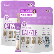 닥터페트라 반려묘 양치고민엔 캣즐 고양이껌 고양이간식, 7g, 10개, 참치맛