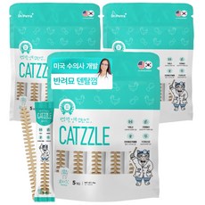 닥터페트라 반려묘 양치고민엔 캣즐 고양이껌 고양이간식, 7g, 15개, 닭고기맛