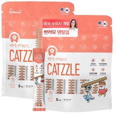 닥터페트라 캣즐 고양이껌, 연어맛, 35g, 2개