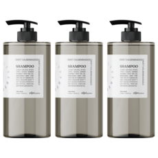 1+1 살림백서 오브제 퍼퓸 샴푸 1L 화이트머스크 약산성 향기좋은 정수리냄새 청소년 사춘기, 3개