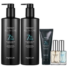 [온니판다] TV홈쇼핑 히트상품 인그리랩 퍼펙트 올인원 7in1 남성화장품 기초부터 보습까지 스킨 로션 에센스 수분크림 아이크림 주름 미백 저자극 기능성 남성용, 1개, 730ml
