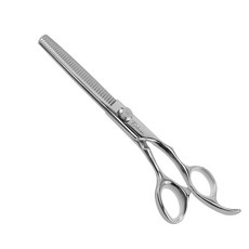 바비온 강아지 고양이 EL 틴닝 미용가위 E2-6040T 17.1cm, 1개