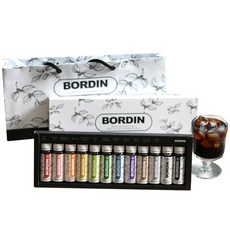 BORDIN 咖啡濃縮液12種口味禮盒+提袋, 荷蘭咖啡安瓶 12p, 3套