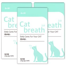 닥터바이 캣 영양제, 30회분, 호흡기/기관지, 3개