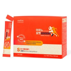 체력 일상의 회복 18가지 아미노산 아미노포켓10000, 2g, 50개