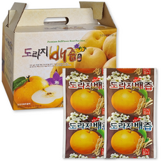 도라지 배즙 1박스100ml x 55포 / 할인행사 [ 2박스구매시 + 20포 추가 ], 55개, 100ml, 55개