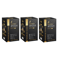 쉐이크모두 국산 블랙푸드 420g(30g x 14포) 서리태 맥주효모 선식 단백질쉐이크 420g 3개, 420g
