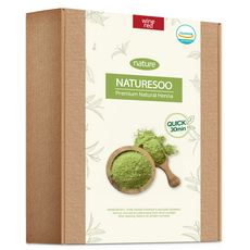 네이처수 천연 헤나염색약 100% 새치커버 8가지컬러, 레드 (케미컬), 1개