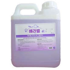 베라벨 모이스쳐 거품비누 손세정제 대용량 리필, 1개, 4L