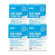 [무부형제] GNM 산양유 초유 단백질 프로틴 분말 스틱 / 프로바이오틱스 유산균 BCAA 비타민 칼슘, 2g, 120개