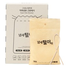 냄새털이범 6개월 사용하는 초강력 탈취제, 40g, 1개