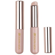 [1+1]모던모아 메이크업 실리콘 립브러쉬, 2개, 누디핑크+누디핑크