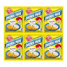 어린이 카레 80g, 6개