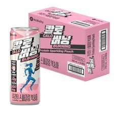 Mcnulty Calo Burning蛋白質氣泡飲 水蜜桃口味, 250ml, 24罐