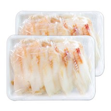 [1+1] 원뿔원 미다지 동태포 명태포 손포 400g+400g, 2개, 400g