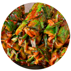 명품수랏간 궁중김치 갓담은 아삭한 오이소박이 국산 100%, 2kg, 1개