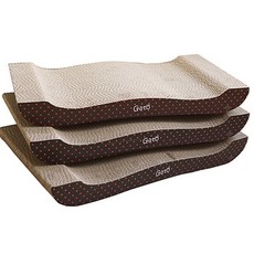 가또나인 폴카닷 라운지 고양이 스크래쳐, 혼합색상, 3개