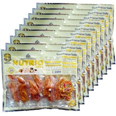 뉴트리오 강아지 건조간식, 9개, 숯불양념닭갈비, 400g