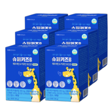 슈퍼키즈B 퀘르세틴 커큐민 유산균, 6박스, 30회분