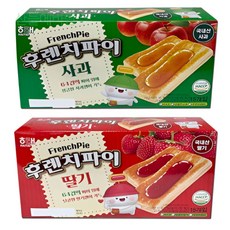 대박유통]후렌치파이 딸기+사과, 192g, 1개