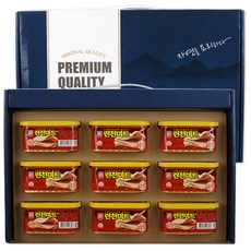 HANSUNG 한성종합선물세트(런천미트-9개입) 명절선물 햄선물세트, 1세트