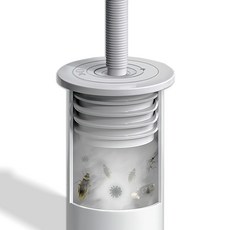 역류 악취 차단 실리콘 배수구 트랩, 1개