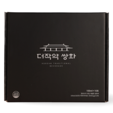 더작약 쌍화 - 한약사가 개발한 쌍화차 건강 선물세트, 100ml, 10개입, 3박스