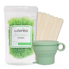왁스키스 브라질리언 셀프 왁싱 제모 세트, 1개, 100g