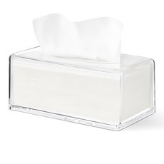 Haru Gonggan 透明面紙盒, 透明, 1個